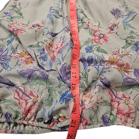 Wallis Floral Blouse sz Medium Petite - Picture 10 of 10